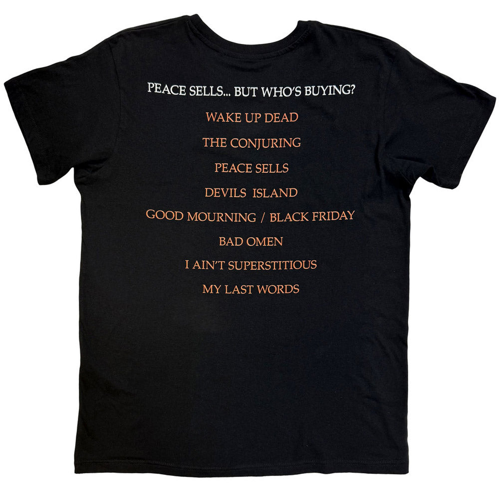 
                  
                    MEGADETH メガデス (2026.1.23 新譜 発売 記念 ) - Peace Sells Album Cover / バックプリントあり / Tシャツ / メンズ
                  
                
