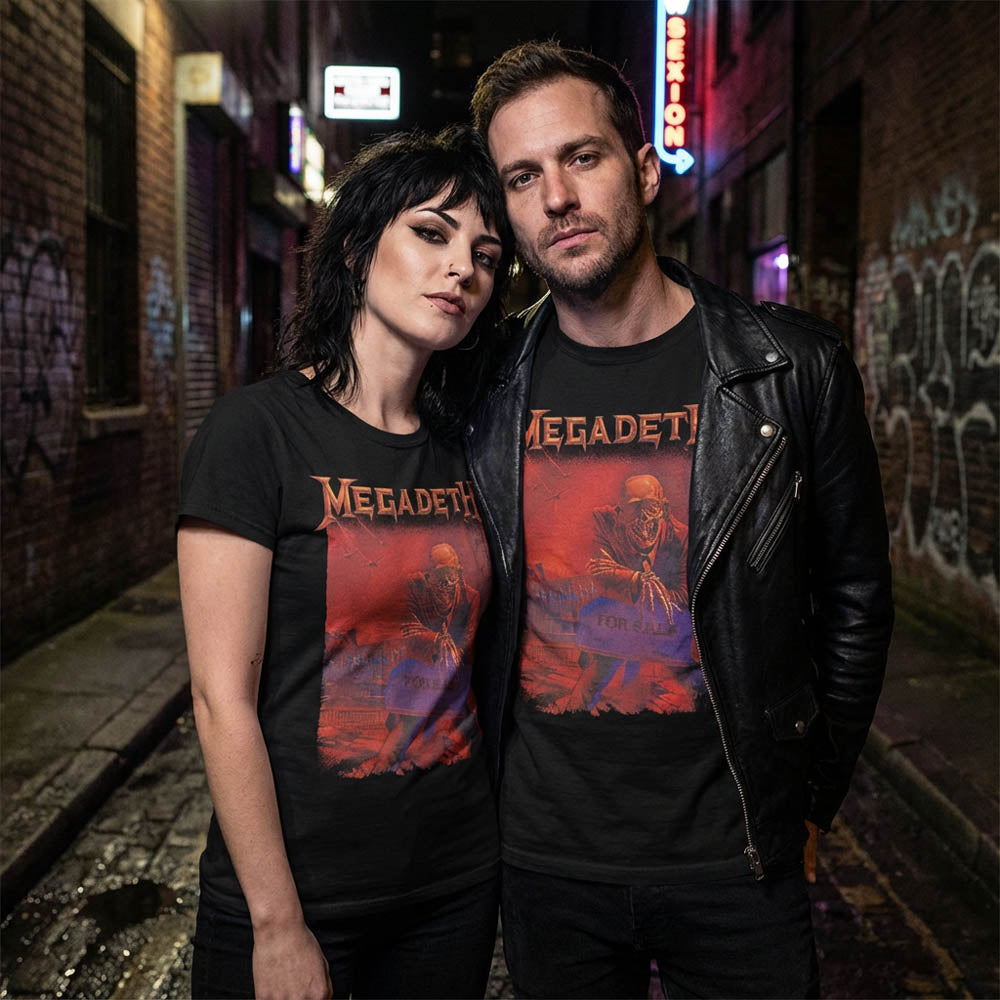 
                  
                    MEGADETH メガデス - Peace Sells Album Cover / バックプリントあり / Tシャツ / メンズ
                  
                