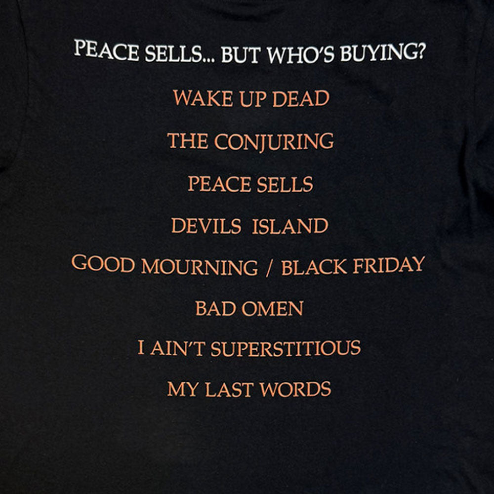 
                  
                    MEGADETH メガデス (2026.1.23 新譜 発売 記念 ) - Peace Sells Album Cover / バックプリントあり / Tシャツ / メンズ
                  
                