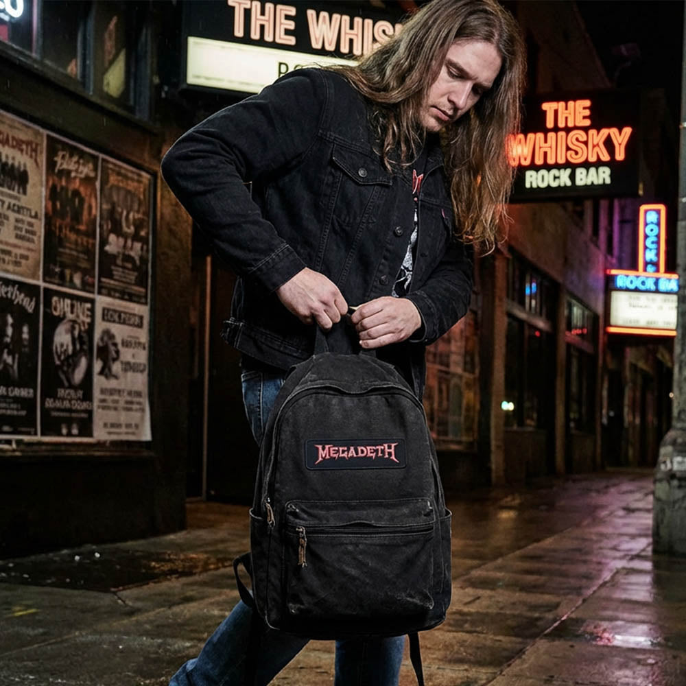 
                  
                    MEGADETH メガデス (2026.1.23 新譜 発売 記念 ) - Logo Outline / ワッペン
                  
                