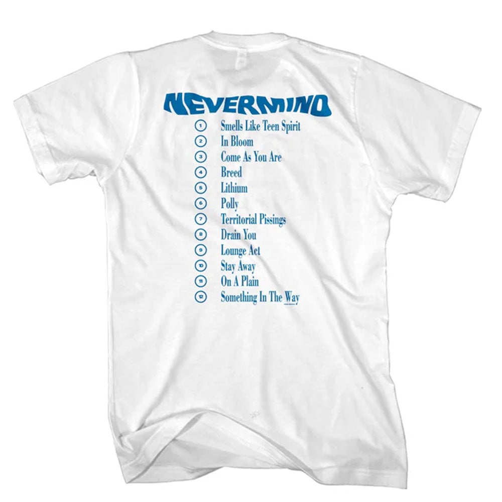 
                  
                    【予約商品】 NIRVANA ニルヴァーナ (Nevermind 35周年 ) - Nevermind Album / バックプリントあり / Tシャツ / メンズ
                  
                