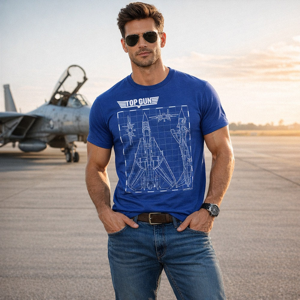 
                  
                    【予約商品】 TOP GUN トップガン (公開 40周年 ) - Schematics / Tシャツ / メンズ
                  
                