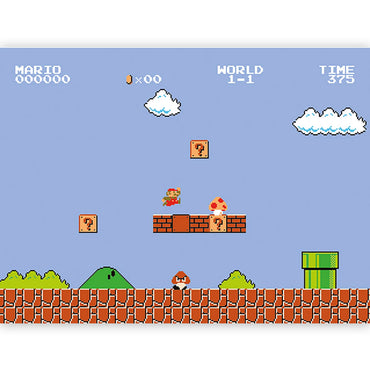 SUPER MARIO - World 1-1 / キャンバス・プリント木枠
