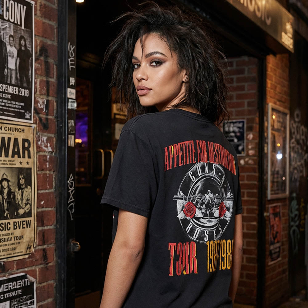 
                  
                    【予約商品】 GUNS N ROSES ガンズアンドローゼズ (デビュー 40周年 ) - Afd Tour / バックプリントあり / Tシャツ / メンズ
                  
                