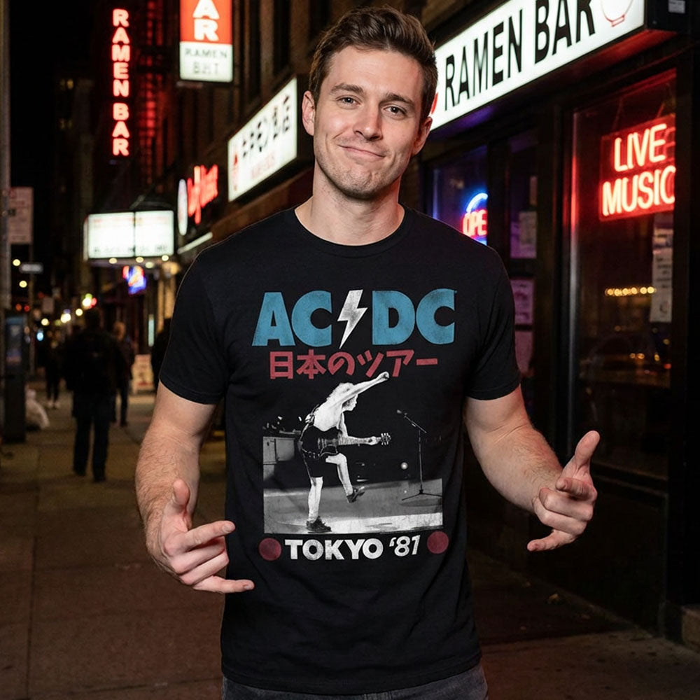 
                  
                    AC/DC エーシーディーシー (来日 45周年 ) - TOKYO '81 / Tシャツ / メンズ
                  
                