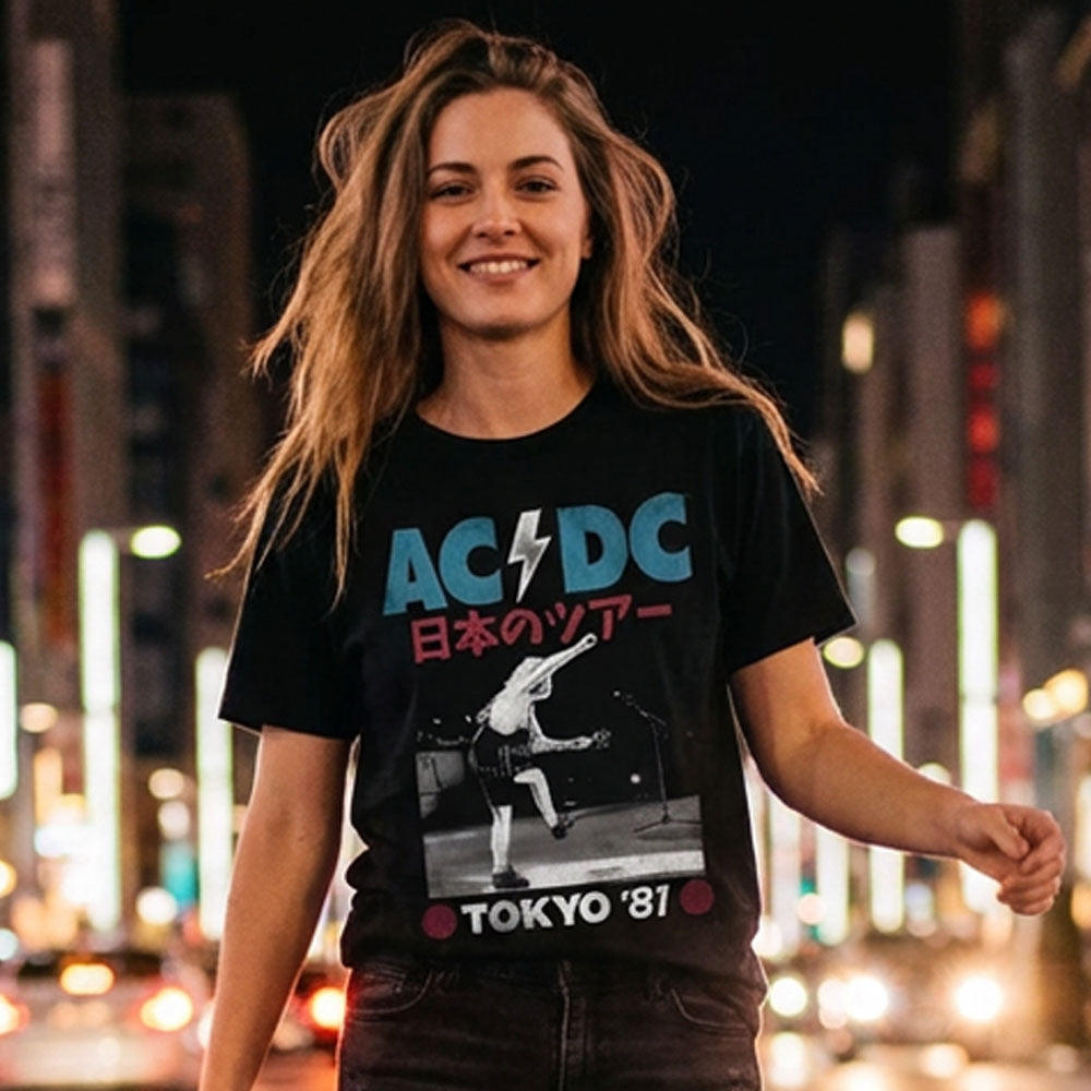 
                  
                    AC/DC エーシーディーシー (来日 45周年 ) - TOKYO '81 / Tシャツ / メンズ
                  
                