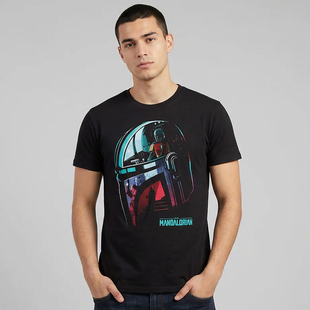 
                  
                    STAR WARS スターウォーズ (マンダロリアン・アンド・グローグー 5月22日 公開 ) - THE MANDALORIAN HELMET REFLECTION / Tシャツ / メンズ
                  
                