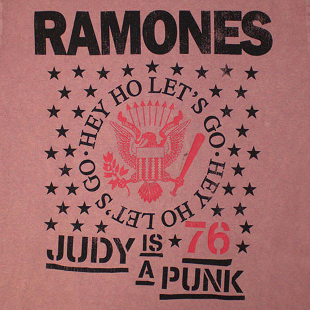 
                  
                    RAMONES ラモーンズ (デビュー 50周年 ) - Hey Ho Judy / Stone Wash / Tシャツ / メンズ
                  
                