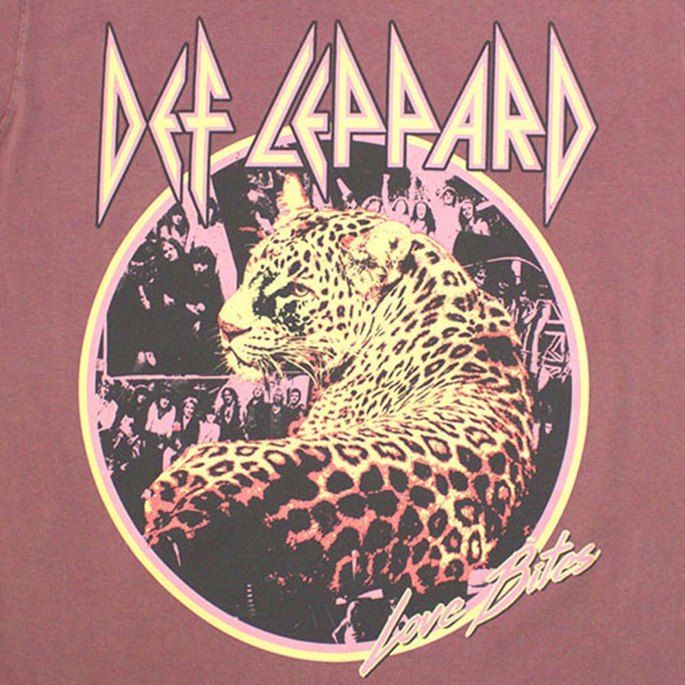 
                  
                    DEF LEPPARD デフレパード - Love Bites / Stone Wash / Tシャツ / メンズ
                  
                