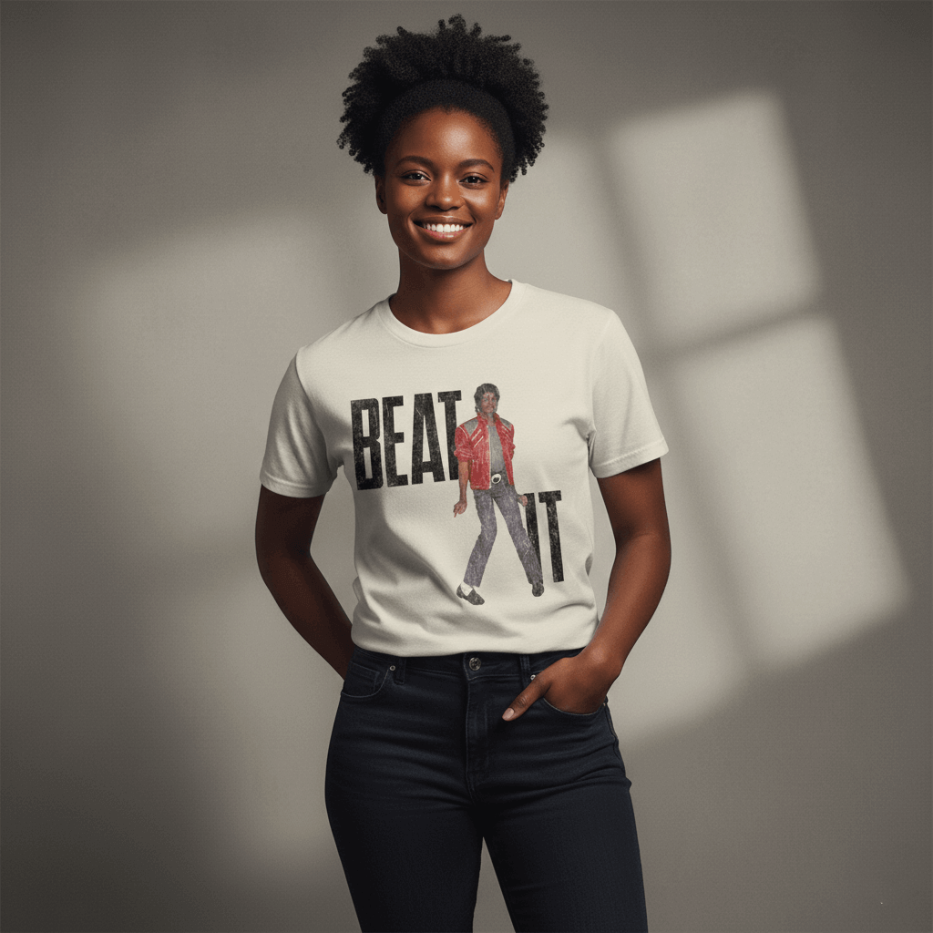 
                  
                    MICHAEL JACKSON マイケルジャクソン - Beat it Tee / Tシャツ / メンズ
                  
                