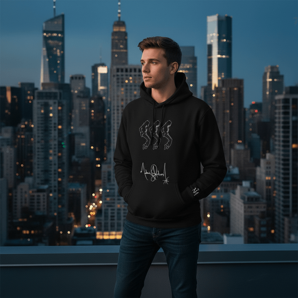 
                  
                    MICHAEL JACKSON - Signature Hoodie
                  
                