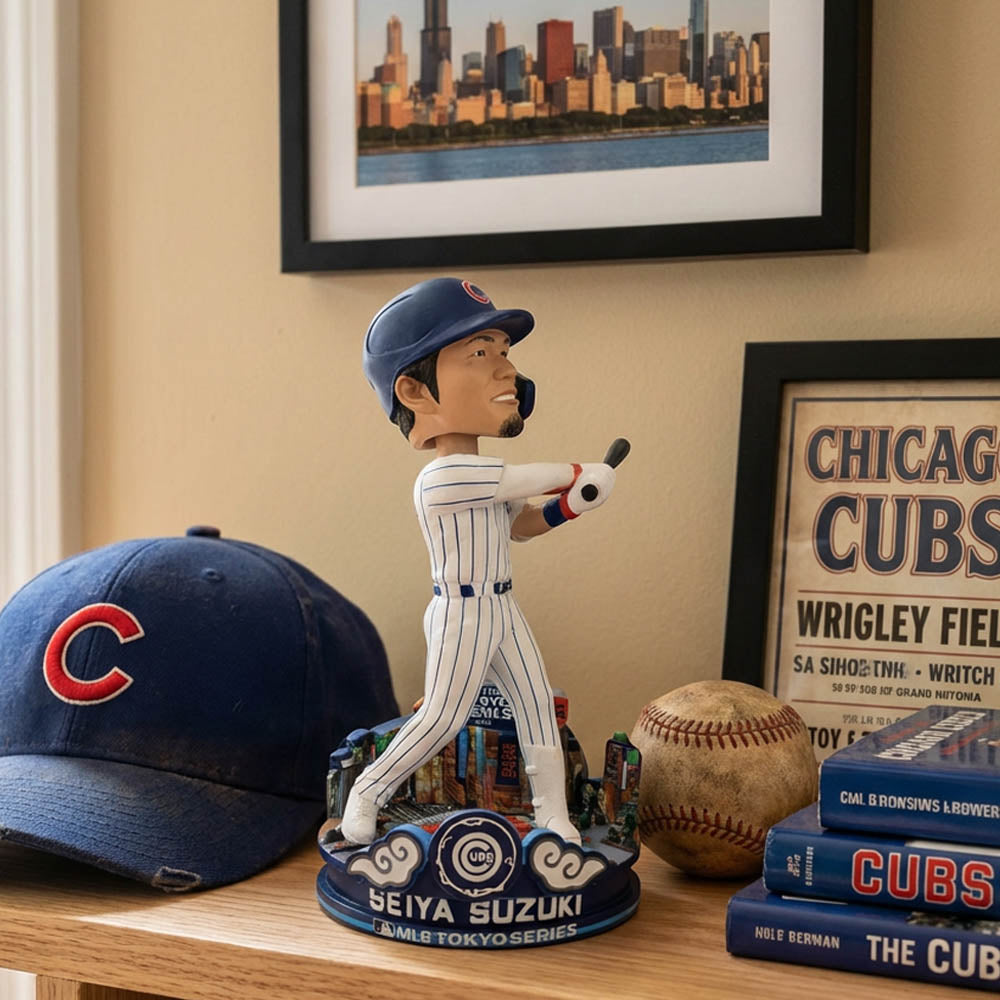 
                  
                    CHICAGO CUBS（MLB） シカゴカブス (MLB 開幕記念 ) - MLB公式 開幕戦 2025 東京シリーズ 記念 限定ボブルヘッド /  鈴木誠也 / フィギュア・人形
                  
                