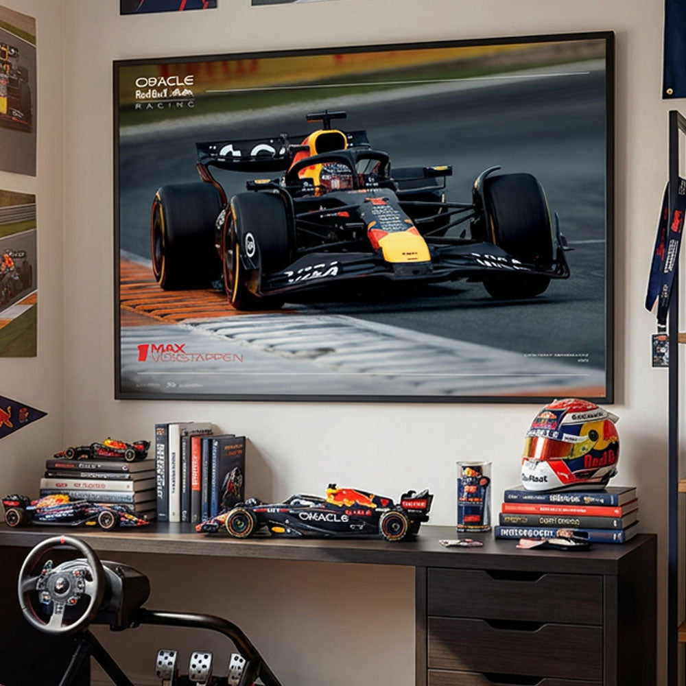 FORMULA ONE（F1） フォーァミュラワン - レッドブル（Red Bull Racing）マックス・フェルスタッペン / ポスター