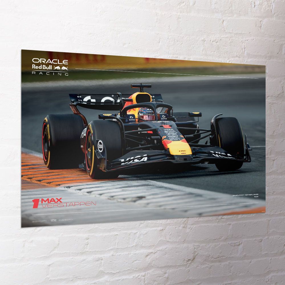 FORMULA ONE（F1） フォーァミュラワン - レッドブル（Red Bull Racing）マックス・フェルスタッペン / ポスター