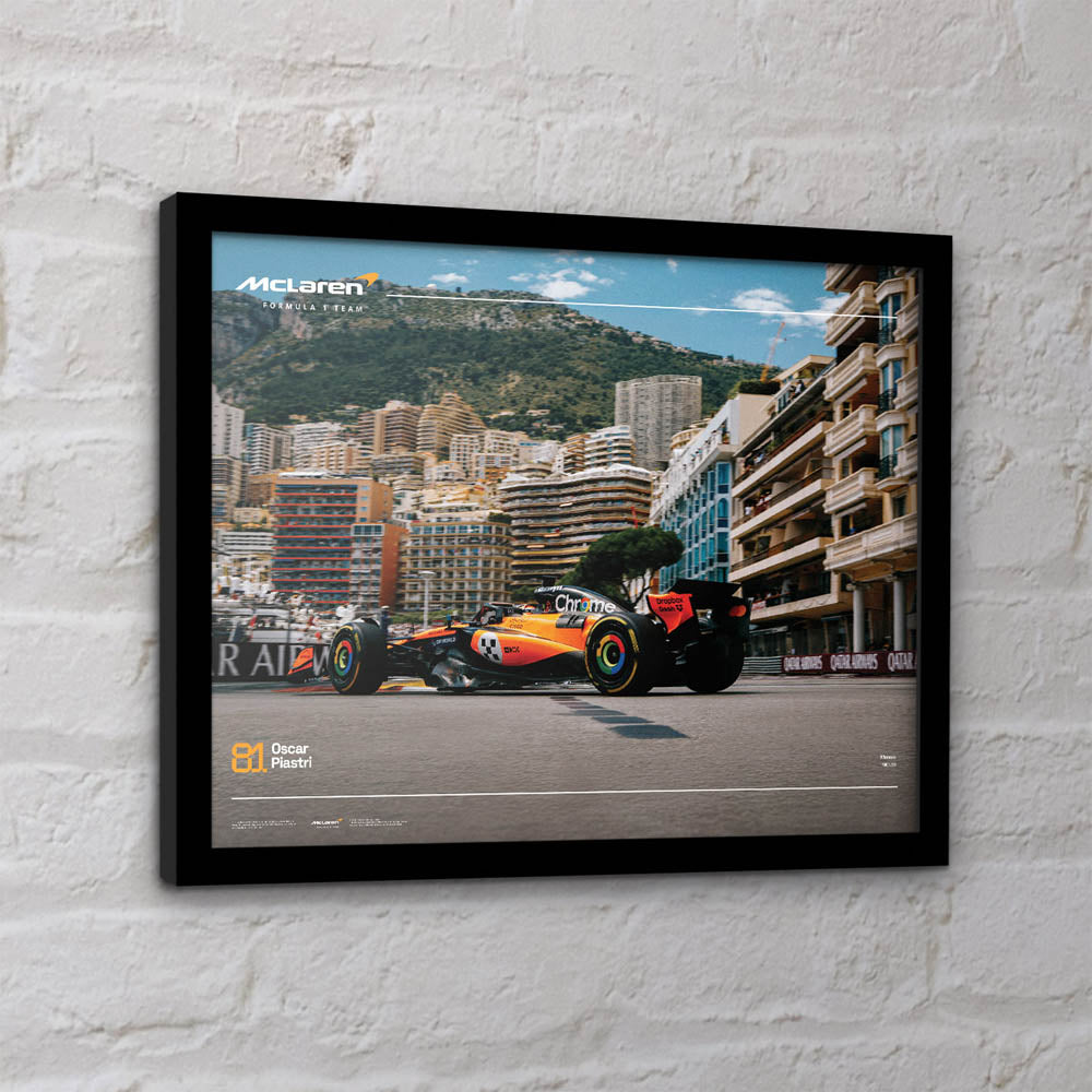 
                  
                    FORMULA ONE（F1） フォーァミュラワン - マクラーレン（McLaren）ピアストリ｜モナコGP アートフレーム / インテリア額
                  
                