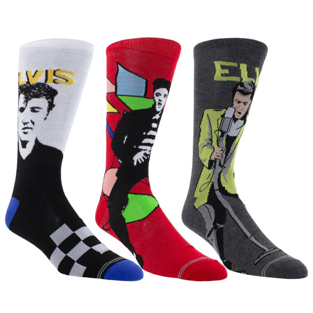 
                  
                    ELVIS PRESLEY エルヴィスプレスリー (EPiC 映画 公開 記念 ) - GUITAR TIN SOCK BOX / 3足セット / ソックス / メンズ
                  
                