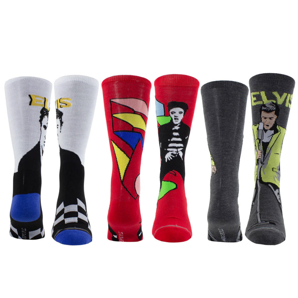 
                  
                    ELVIS PRESLEY エルヴィスプレスリー (EPiC 映画 公開 記念 ) - GUITAR TIN SOCK BOX / 3足セット / ソックス / メンズ
                  
                