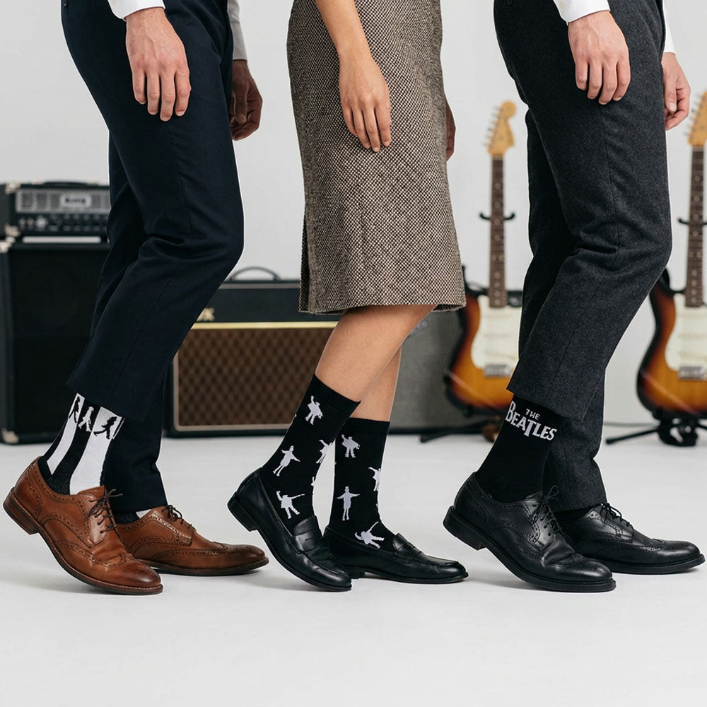 
                  
                    THE BEATLES ビートルズ (来日 60周年 ) - GUITAR TIN SOCK BOX / 3足セット / ソックス / メンズ
                  
                