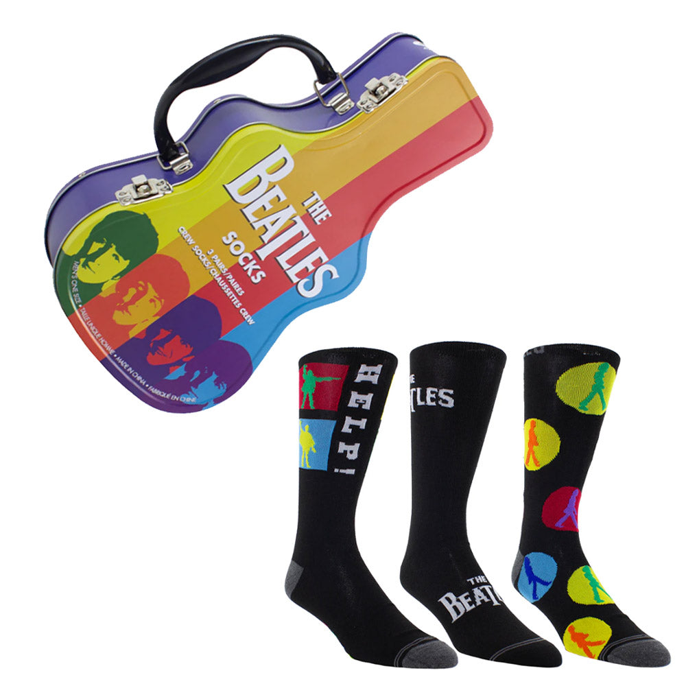 THE BEATLES - (来日 60周年 ) - GUITAR TIN SOCK BOX / 3足セット