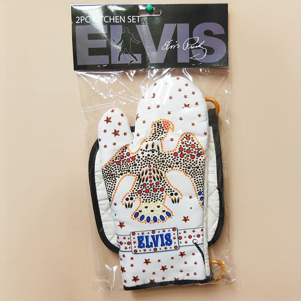 
                  
                    ELVIS PRESLEY エルヴィスプレスリー (EPiC 映画 公開 記念 ) - White Jumpsuit / Pot Holder / Oven Mitt / セット / キッチン用品
                  
                