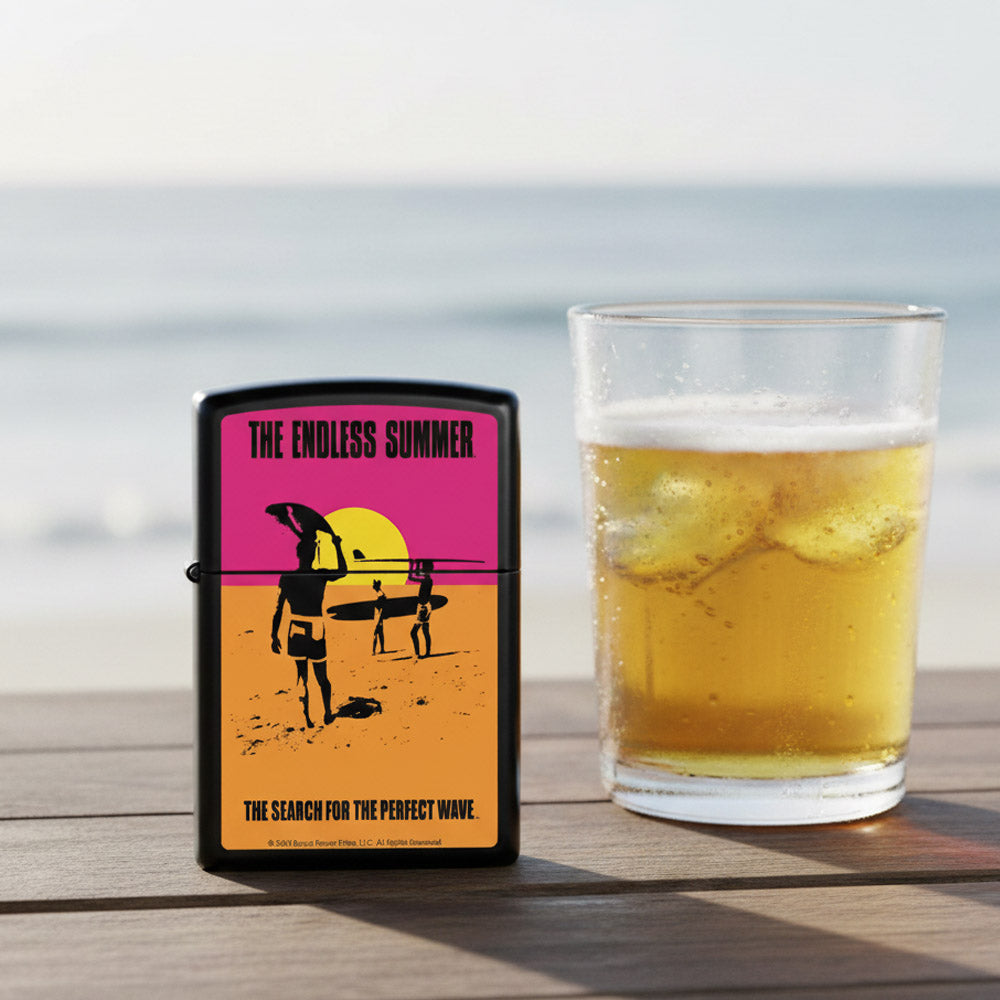 
                  
                    【予約商品】 THE ENDLESS SUMMER エンドレスサマー (60周年 ) - Black Matte Zippo Lighter / ライター
                  
                
