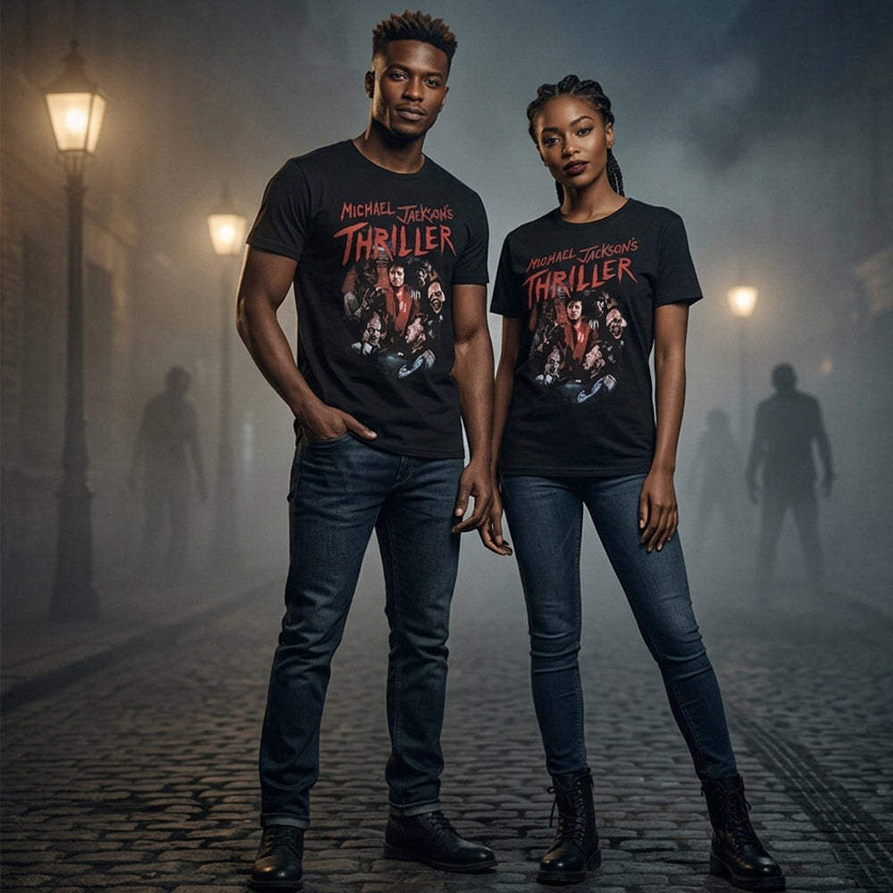 
                  
                    MICHAEL JACKSON マイケルジャクソン - Thriller Zombies / Tシャツ / メンズ
                  
                