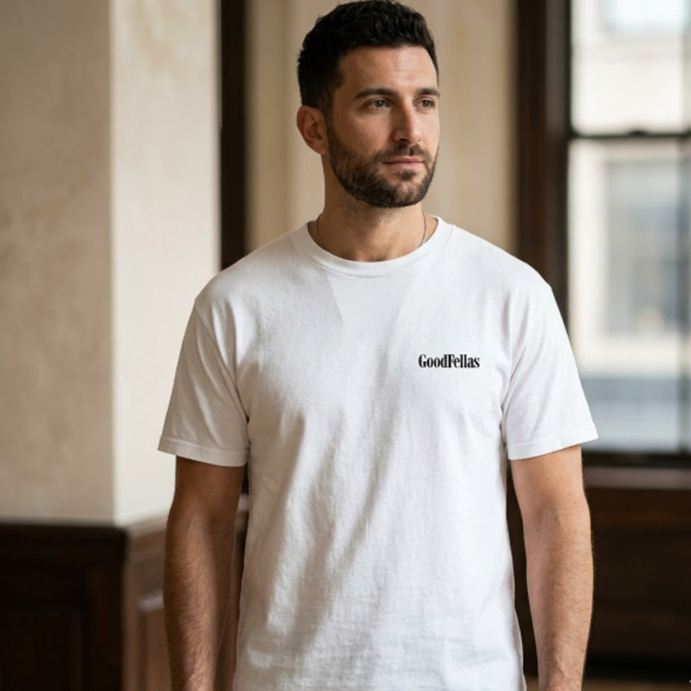 
                  
                    GOODFELLAS グッドフェローズ - Henry Court / バックプリントあり / Tシャツ / メンズ
                  
                