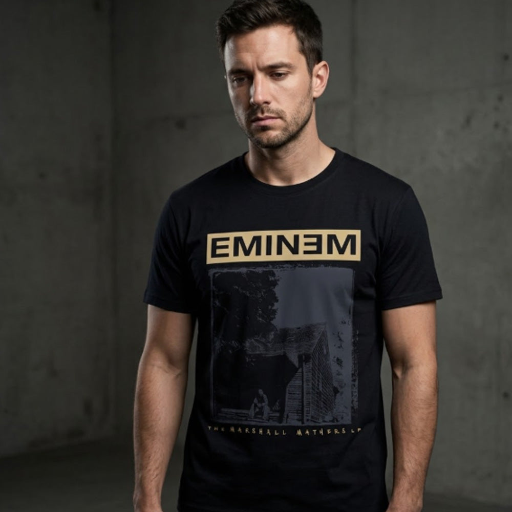 
                  
                    EMINEM エミネム - The Marshall Mathers LP / バックプリントあり / Tシャツ / メンズ
                  
                