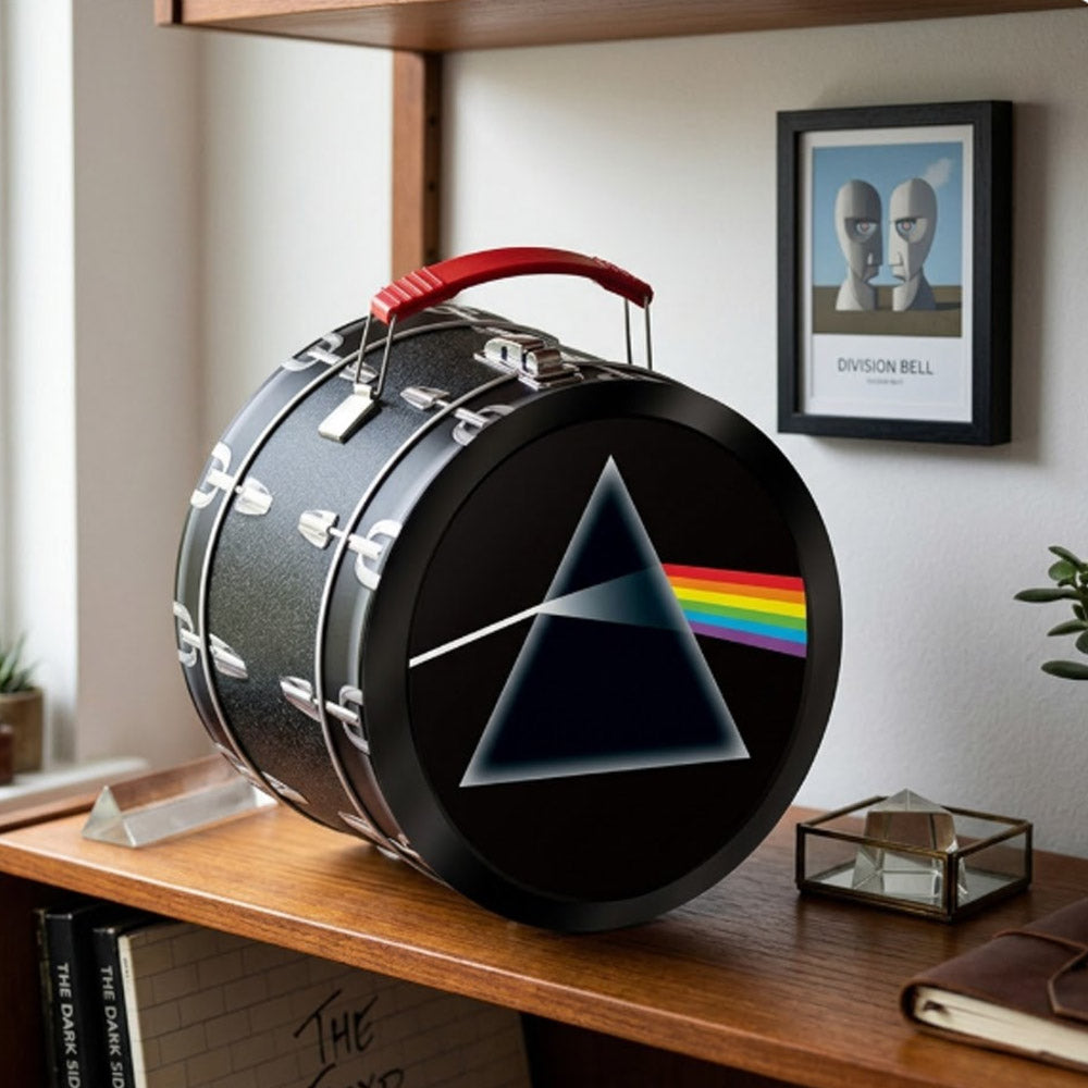 
                  
                    PINK FLOYD ピンクフロイド - Drum Shaped Fun Box / Tin Tote / バッグ
                  
                