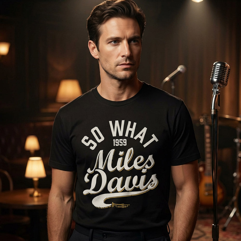 
                  
                    MILES DAVIS マイルスデイヴィス (生誕 100周年 ) - So What 1959 / Tシャツ / メンズ
                  
                