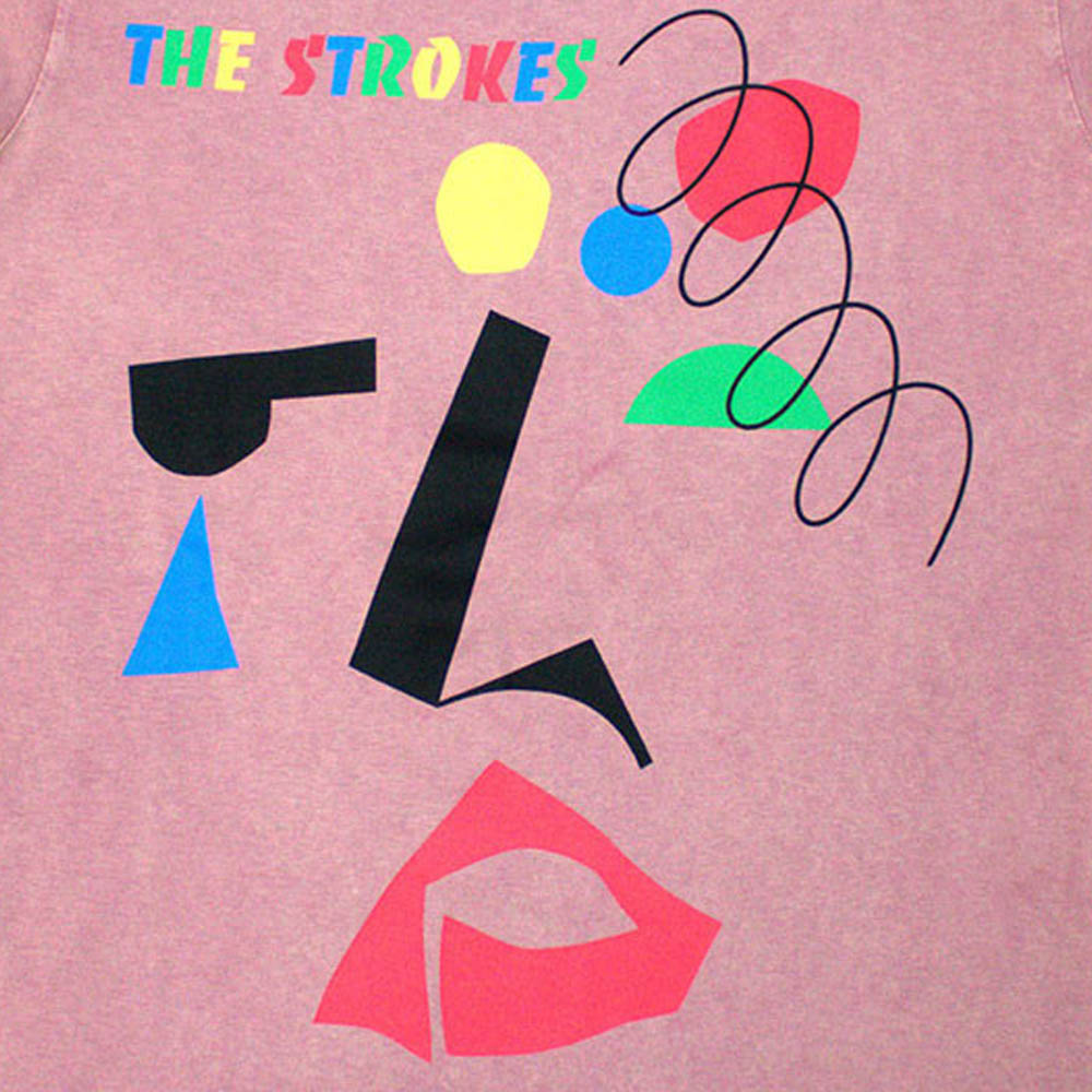 
                  
                    THE STROKES ストロークス (SUMMER SONIC 2026 出演 ) - Abstract Face / Stone Wash / Tシャツ / メンズ
                  
                