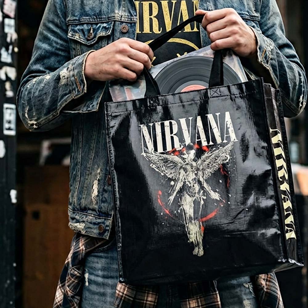 
                  
                    NIRVANA ニルヴァーナ (Nevermind 35周年 ) - In Utero / エコバッグ / トートバッグ
                  
                