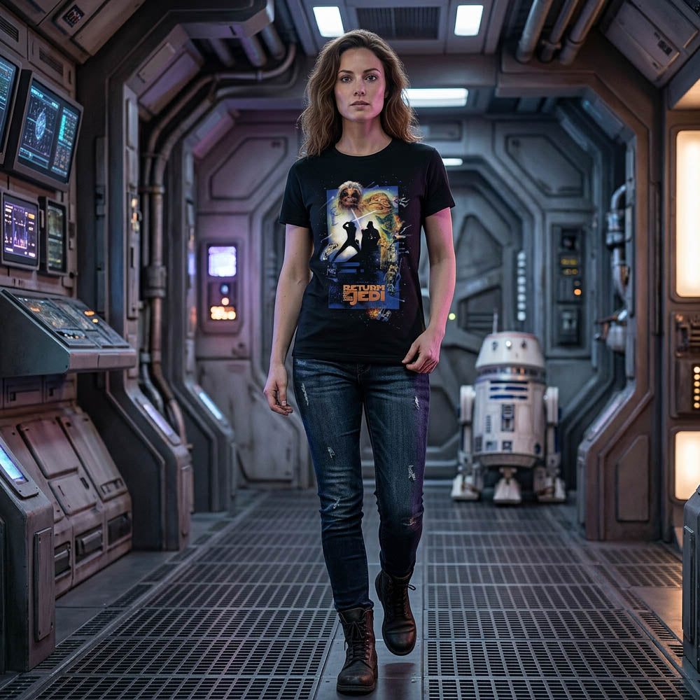 
                  
                    【予約商品】 STAR WARS スターウォーズ (マンダロリアン・アンド・グローグー 5月22日 公開 ) - RETURN OF THE JEDI / Tシャツ / メンズ
                  
                