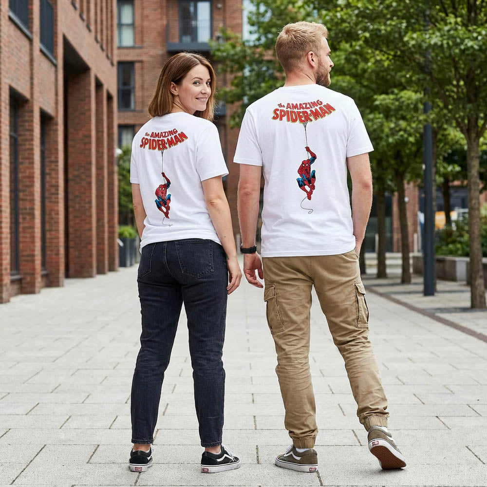 
                  
                    【予約商品】 SPIDERMAN スパイダーマン (ブランド・ニュー・デイ 夏 日本公開 ) - SPIDER-MAN HANGIN' / バックプリントあり / Tシャツ / メンズ
                  
                