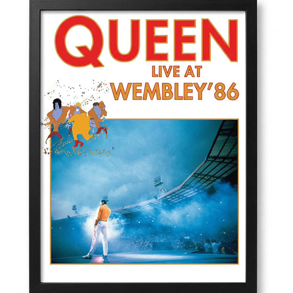 QUEEN - (フレディ 生誕 80年 ) - WEMBLEY / コレクタープリント