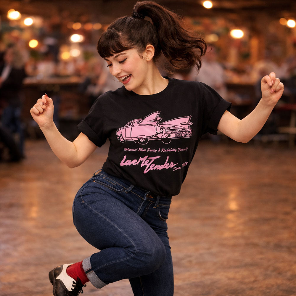 
                  
                    【予約商品】 LOVE ME TENDER ラヴミーテンダー - PINK CADILLAC / Tシャツ / メンズ
                  
                