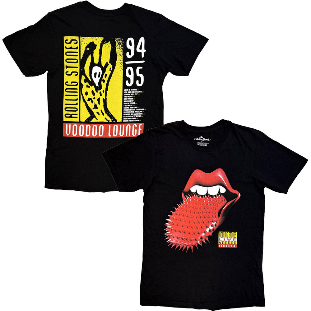 ROLLING STONES - (7月 新譜 記念 ) - Live Voodoo Lounge Tongue / バックプリントあり（復刻ツアーTシリーズ）