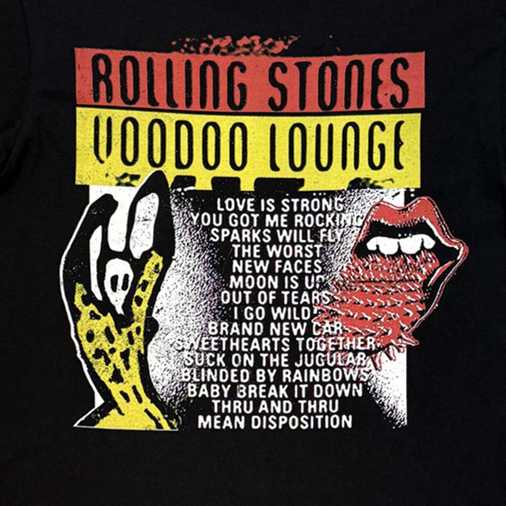 
                  
                    ROLLING STONES ローリングストーンズ (7月 新譜 記念 ) - Voodoo Lounge / バックプリントあり（復刻ツアーTシリーズ） / Tシャツ / メンズ
                  
                