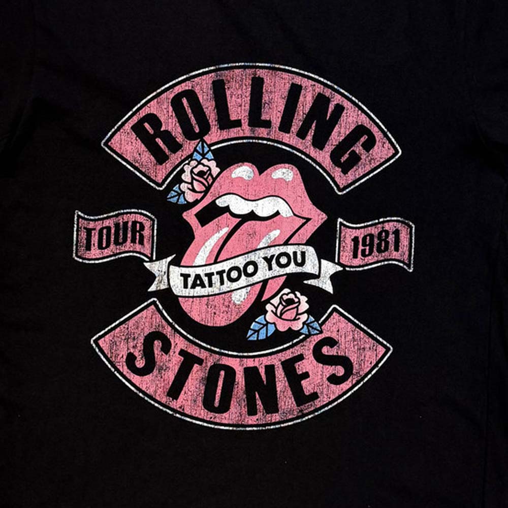 
                  
                    ROLLING STONES ローリングストーンズ (7月 新譜 記念 ) - Tour 1981 Tattoo You（復刻ツアーTシリーズ） / Tシャツ / メンズ
                  
                