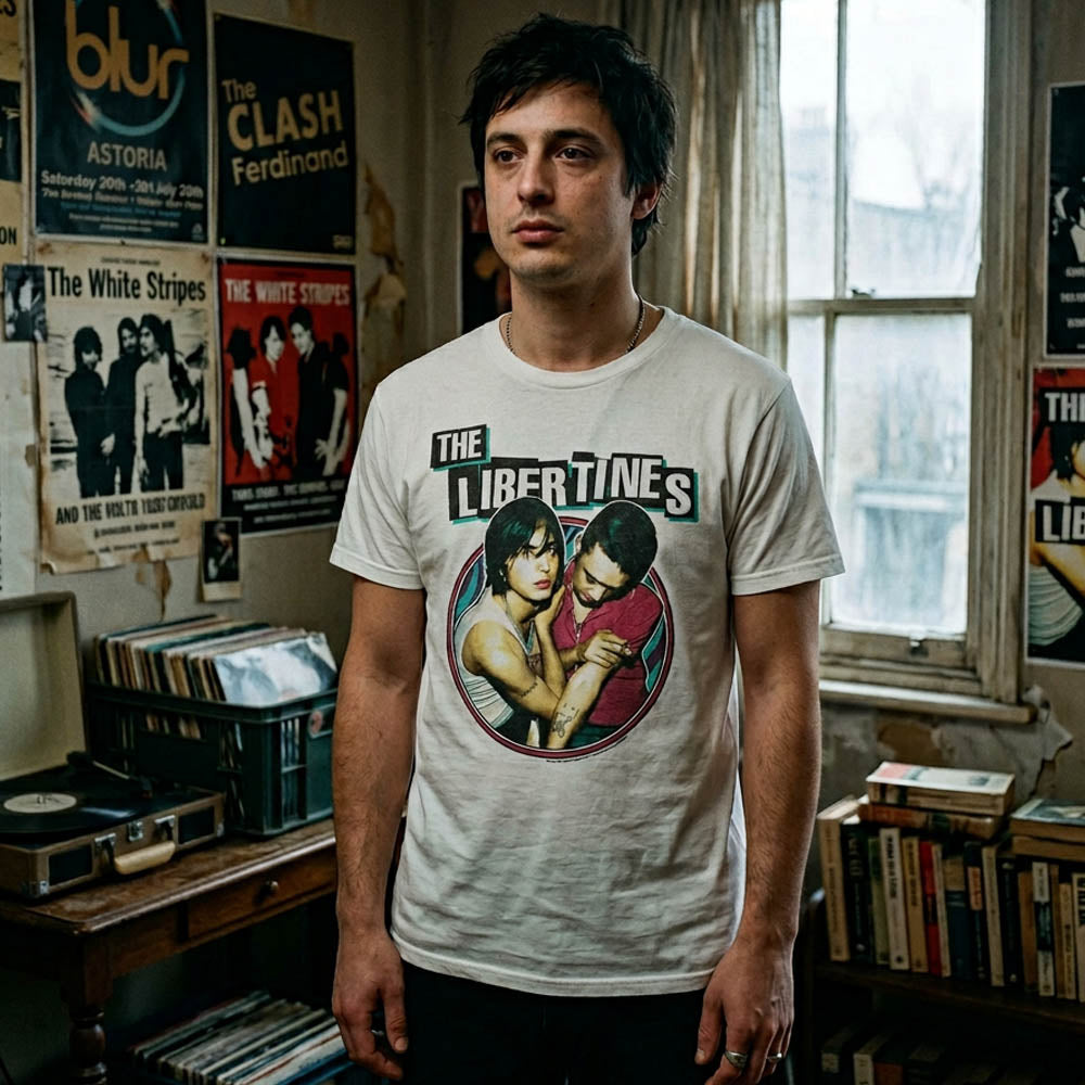 
                  
                    THE LIBERTINES リバティーンズ - Circle Lean / Tシャツ / メンズ
                  
                
