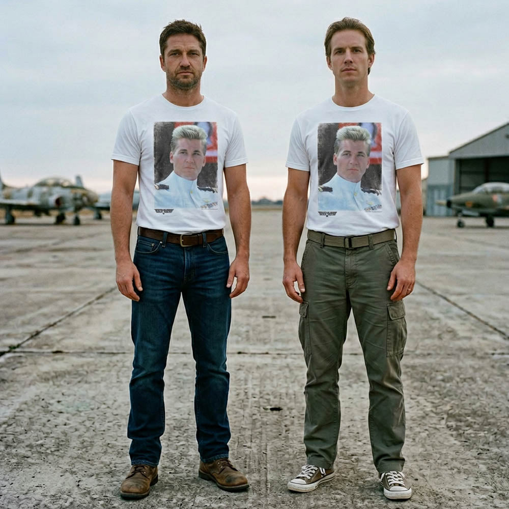 
                  
                    【予約商品】 TOP GUN トップガン (公開 40周年 ) - ICEMAN FADE / 追悼 / Tシャツ / メンズ
                  
                
