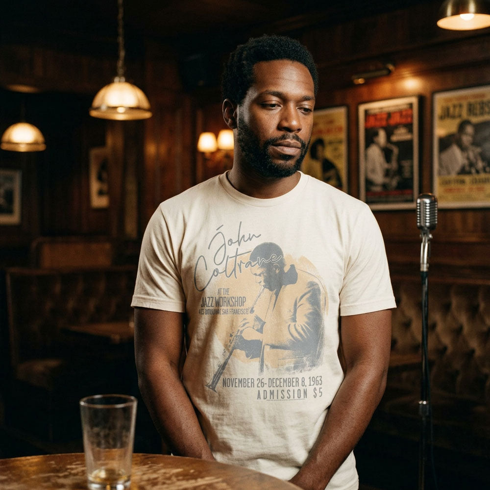 
                  
                    JOHN COLTRANE ジョンコルトレーン (生誕 100周年 ) - AT THE JAZZ WORKSHOP / Tシャツ / メンズ
                  
                