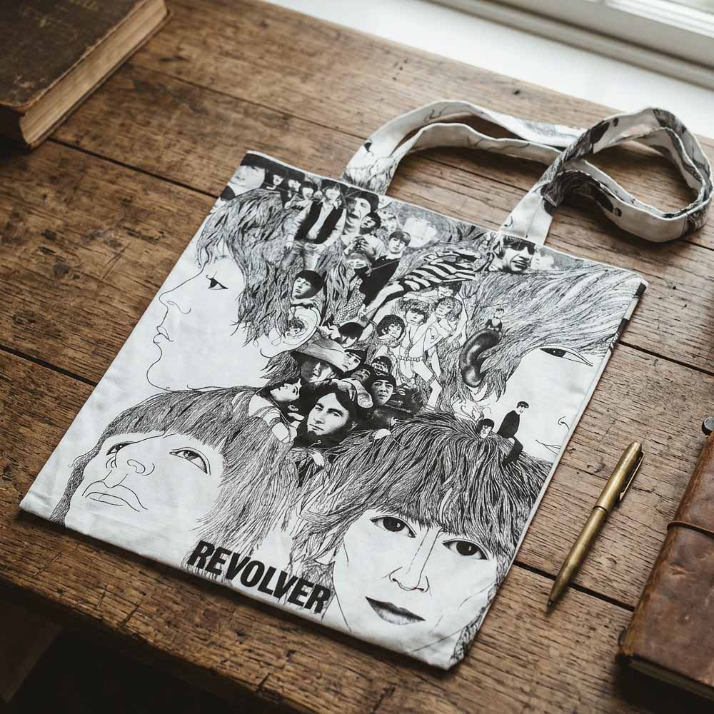 
                  
                    【予約商品】 THE BEATLES ビートルズ (来日 60周年 ) - Revolver / トートバッグ
                  
                