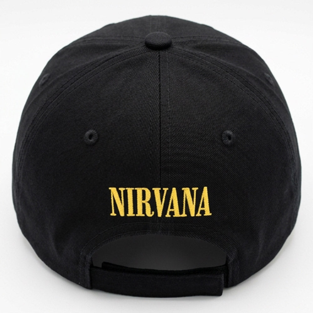 
                  
                    NIRVANA ニルヴァーナ (Nevermind 35周年 ) - Happy Face / Distressed / キャップ / メンズ
                  
                