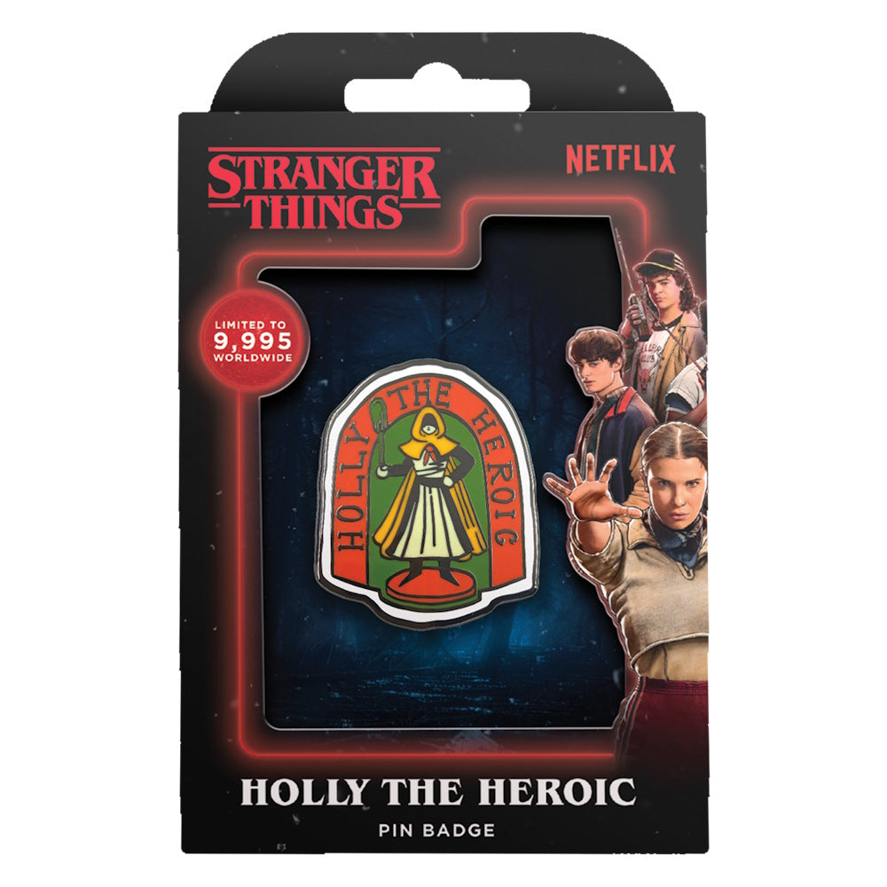 
                  
                    【予約商品】 STRANGER THINGS ストレンジャー・シングス (アニメシリーズ 4月23日 配信開始 ) - Limited Edition Holly The Heroic Pin Badge / 世界限定9,995個 / バッジ
                  
                