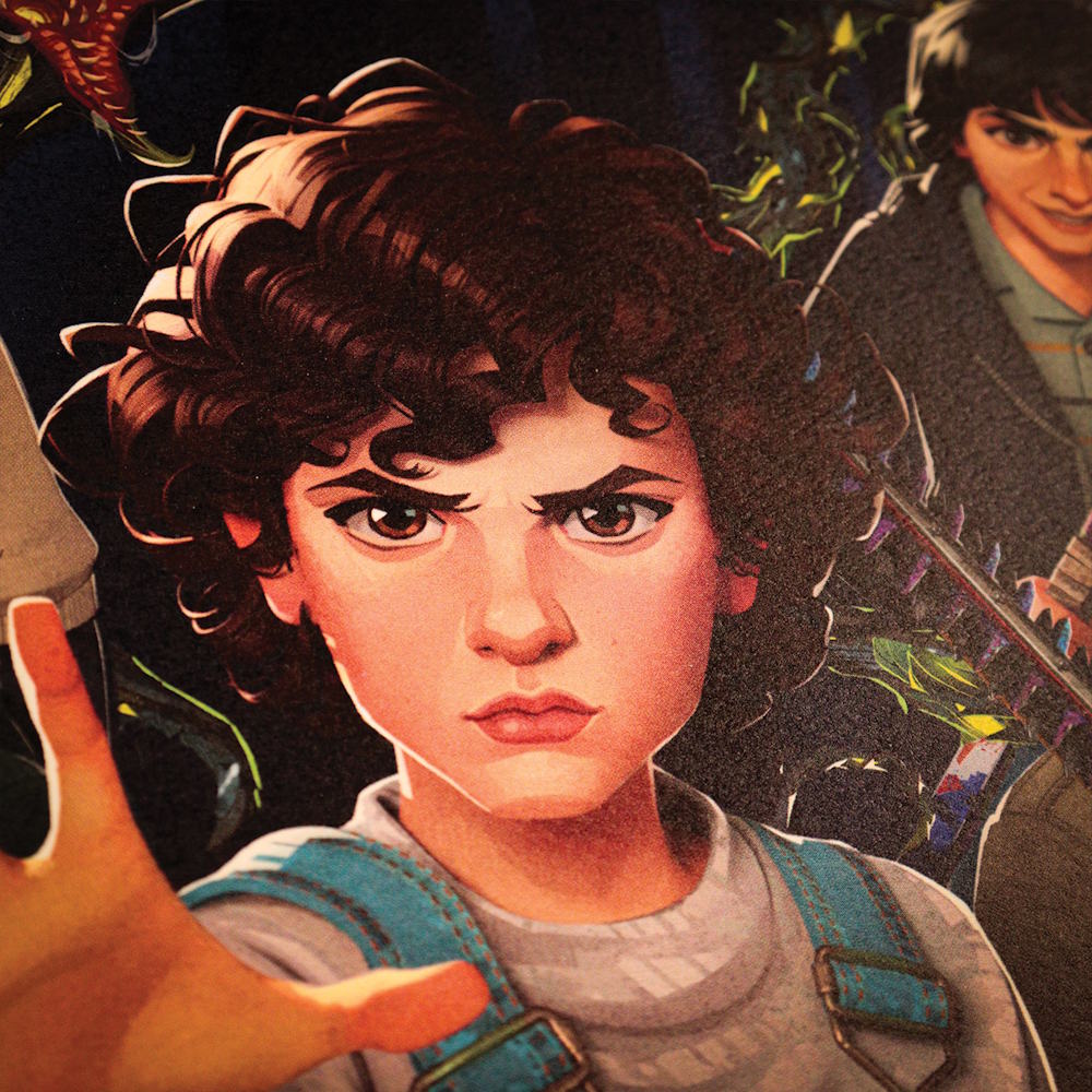 
                  
                    STRANGER THINGS ストレンジャー・シングス (アニメシリーズ 4月23日 配信開始 ) - Tales from ‘85 Limited Edition Art Print / 世界限定995個 / ポスター
                  
                