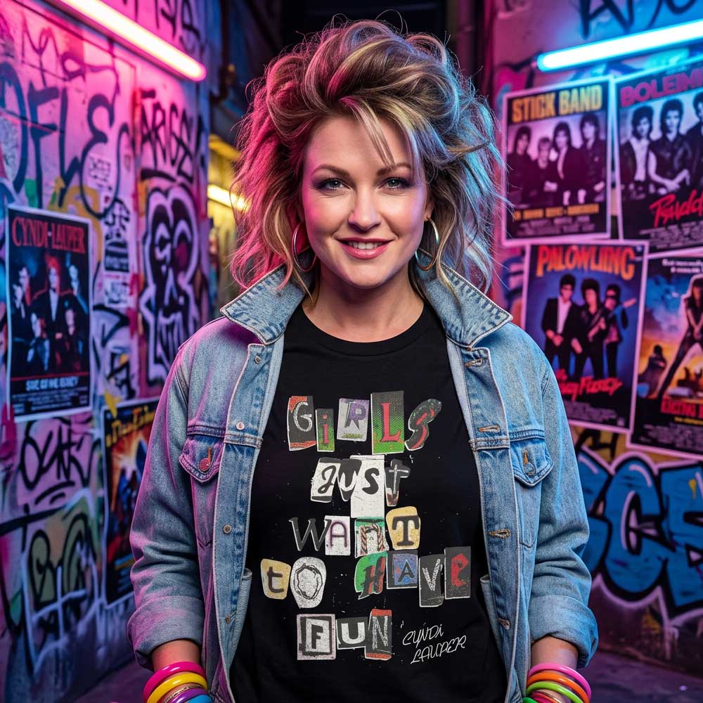 
                  
                    CYNDI LAUPER シンディローパー (来日40周年記念 ) - GJWTHF Cut Outs / Tシャツ / メンズ
                  
                