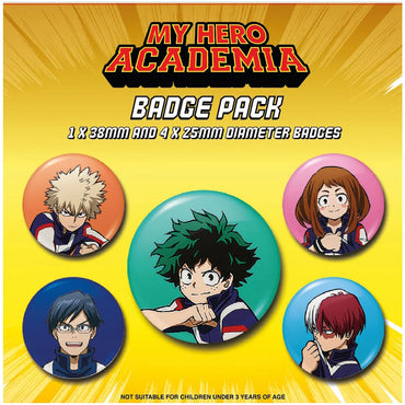 MY HERO ACADEMIA - Team / 6Badge Pack