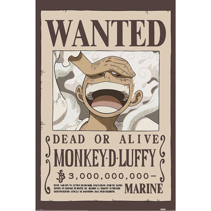 ONE PIECE - Wanted Luffy / 61x91.5cm / Maxi Poster