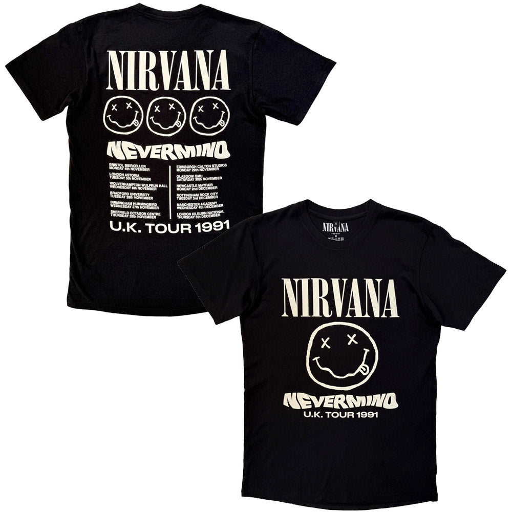 NIRVANA - (Nevermind 35周年 ) - Tour '91 / バックプリントあり / カーボンソフト加工
